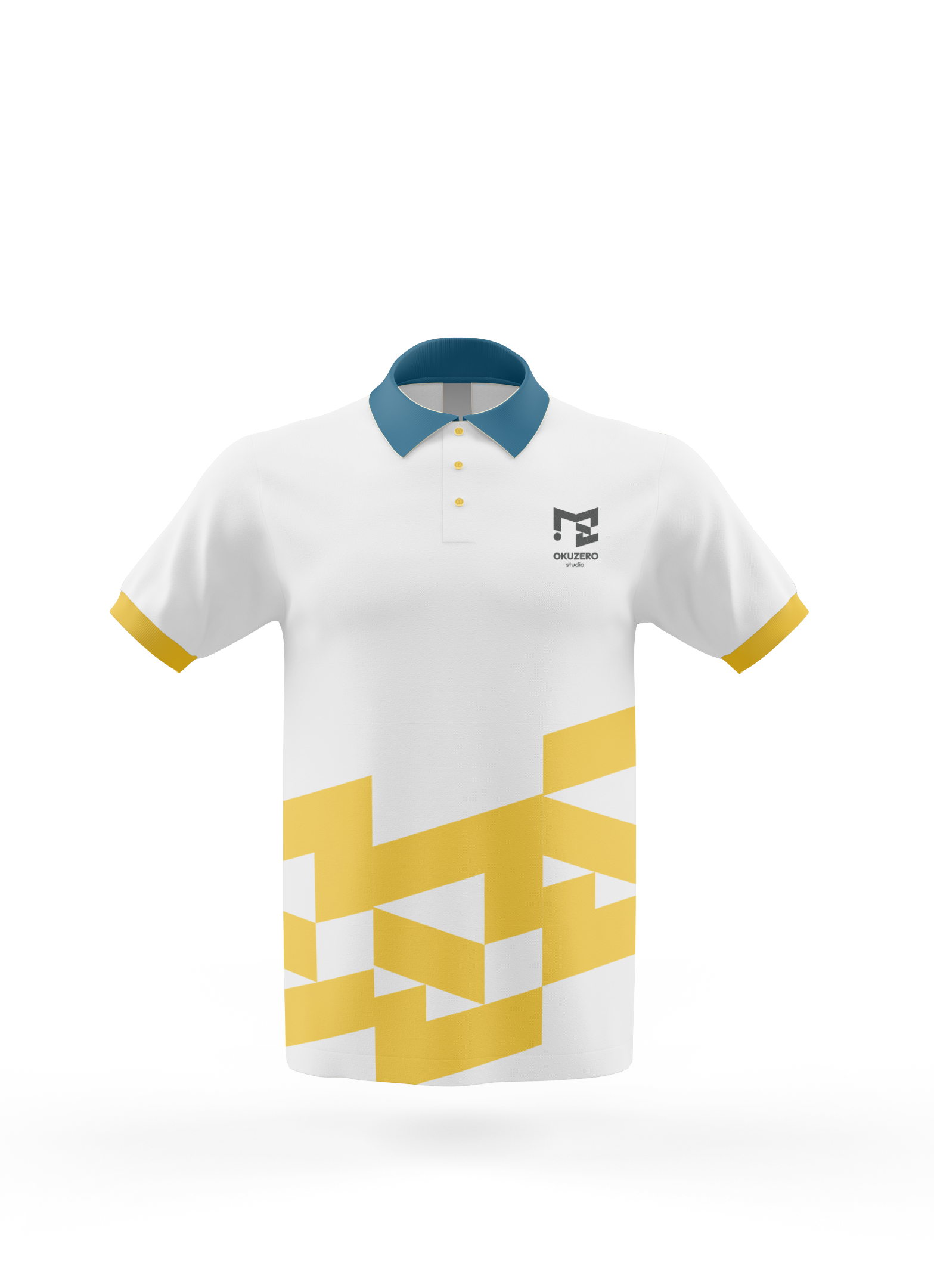 Okuzero Studio branded polo shirt